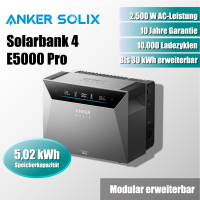 Anker Solix Solarbank 4 E5000 Pro - 2% Skonto bei...