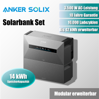Anker Solix Solarbank Max AC + BP7000 Erweiterungsakku 0%...