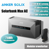 Anker Solix Solarbank Max AC + Smart Meter Gen 2 3 Phasen...
