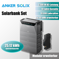 Anker Solix Solarbank 4 E5000 Pro + 4x BP5000...