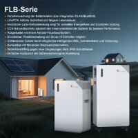 Felicitysolar FLB48314TG1-H 16kWh LiFePO4 Niedervolt-Batteriespeicher 51,2V mit Heizfunktion
